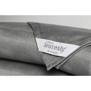 Delta Airlines 1st First Class Grey Westin Heavenly In Flight Blanket 65" x 45"